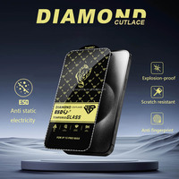 Protección a granel Anti Polvo Teléfono móvil completo Protector antiestático Protector de pantalla de vidrio templado para película de teléfono celular Xiaomi