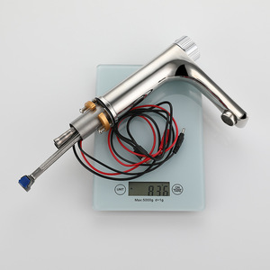 Stainless Steel Touchless Sensor Faucet Single Hole Electric Basin Faucet Deck Mounted With Infrared Technology - Product Image 1