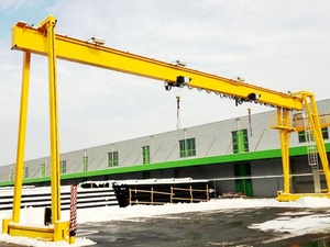 High speed lifting 3 ton service gantry crane operator jobs single girder gantry crane system - Product Image 3