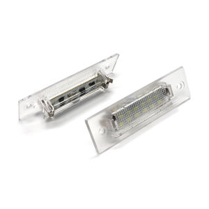 Luz LED para placa de matrícula para Porsche <span class=keywords><strong>964</strong></span> 968 993 996 <span class=keywords><strong>Turbo</strong></span> C4S Boxster 986 89-05, accesorios de luz para coche, luces traseras - Product Image 1