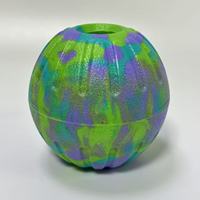 Jouet à mâcher pour animaux de compagnie en mousse EVA camouflage, design solide pour chiens et petits animaux, durable, écologique, utilisation intérieure/extérieure