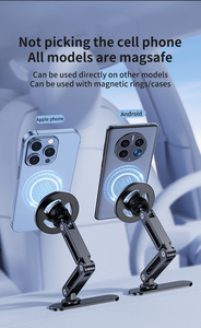 Hợp Kim Phẳng Stick Xe Núi Chủ Mini Hình Dạng Dải Điện Thoại Từ Tính Đứng 360 Xoay Và Gấp Bàn Cách Sử Dụng Cho <span class=keywords><strong>Iphone</strong></span> - Product Image 3