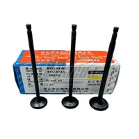 Pièces détachées moto Soupape de moteur Soupape d'admission et d'échappement pour Biaggio VESPA150 FLY150 LVX150 3V