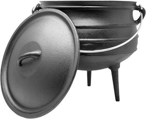 Maceta de hierro fundido de tamaño <span class=keywords><strong>grande</strong></span>, 14 #20 #25 - Product Image 3