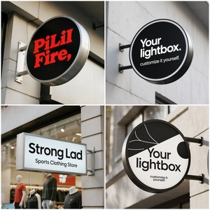Boîtes lumineuses LED, enseignes et accessoires publicitaires complets pour tous les contextes, boîtes lumineuses publicitaires personnalisées et cadres <span class=keywords><strong>de</strong></span> panneaux publicitaires - Product Image 2