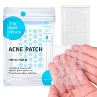 Fournisseur OEM de patchs anti-acné, patch hydrocolloïde en forme d'étoile pour le visage