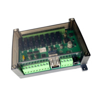 Módulo IO de relé Ethernet RS485 de 8 canales Modbus RTU/TCP LAN RJ45 para control industrial