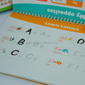 Enfants personnalisé mon apprentissage préscolaire espagnol Shopping animaux écriture Velcro autocollants <span class=keywords><strong>Montessori</strong></span> <span class=keywords><strong>livre</strong></span> occupé - Product Image 4