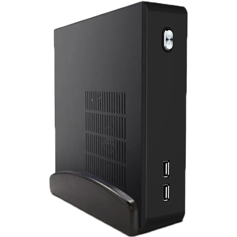 Metalen Mini-Itx Chassis Voor Thin Client, Htpc, Mini Pc S1001, Case Chassis, 28Mm, 180W Voeding, 195Mm X 195Mm X 45Mm