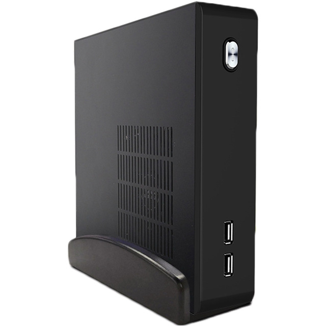 Metal  Mini-ITX  Chassis for Thin Client,HTPC,Mini PC S1001 ,case Chassis,28mm, 180w Power Supply,195mmx195mmx45mm