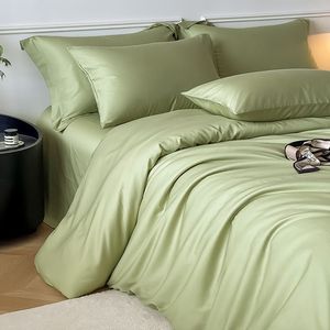 Juego de Sábanas y Funda Nórdica de Lyocell de Color Sólido Personalizable al por Mayor - Fabricación Ecológica - Product Image 3