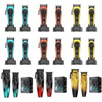 Tondeuse Électrique Professionnelle JXANRY pour Animaux de Compagnie, Coupe-Poils pour Chiens et Chats, Outil de Toilettage Sûr en Acier Inoxydable avec Affichage Numérique