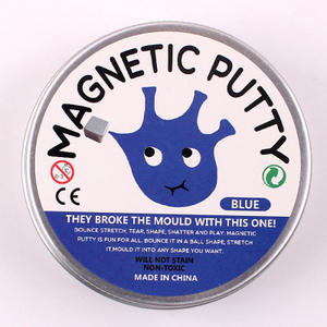 Tanah liat warna magnetis ajaib dengan 12 warna mainan pereda Stress Magnet hisap plastik untuk remaja & dewasa tanah liat Venting - Product Image 6