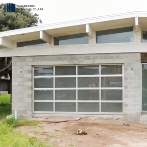 <span class=keywords><strong>Porte</strong></span> <span class=keywords><strong>de</strong></span> <span class=keywords><strong>garage</strong></span> sectionnelle moderne à vue complète en verre 16x7 16x8 <span class=keywords><strong>avec</strong></span> <span class=keywords><strong>porte</strong></span> piétonne intégrée - Product Image 4