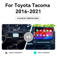 Autoradio ZWNAV Android 13 avec écran Tesla de 9,0 pouces pour Toyota Tacoma 2016-2021, navigation GPS, lecteur multimédia, radio, musique