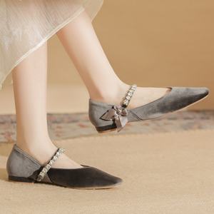 Zapatos de Tacón Alto Stiletto para las Cuatro Estaciones, Parte Superior de Cuero Genuino, Tratamiento Antideslizante, Diseño Elegante, Ideales para Fiestas - Product Image 5