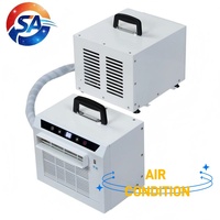 Climatiseur mobile sans perçage, sans installation, portable, pour maison et hôtel, avec télécommande, refroidissement rapide, mini, économe en énergie