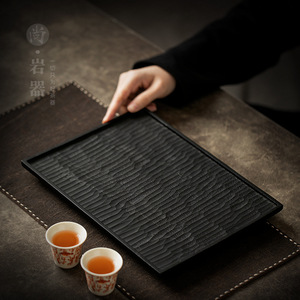 Service à thé Kung Fu en céramique, théière, tasses à thé, plateau à thé, ensemble complet pour le bureau et les invités, style chinois traditionnel, résistant à la chaleur - Product Image 3