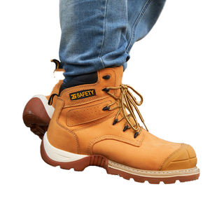 Zg S500 Direct Fabriek <span class=keywords><strong>Goodyear</strong></span> Heren Veiligheid Werk Laarzen Echt Lederen Waterdichte Winter Schoenen Met Rubber Mesh Binnenzool - Product Image 6