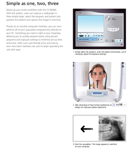 Macchina Radiografica Panoramica Cefalometrica Digitale Carestream <span class=keywords><strong>Dental</strong></span> CS8000C Usata Tecnologia Collaudata - Product Image 4