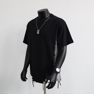 A25ARK7971/Camiseta Retro Americana de Manga Corta, Estilo Urbano, Holgada, Moderna, Combinable con Todo, para <span class=keywords><strong>Hombre</strong></span> y Mujer, Verano - Product Image 2