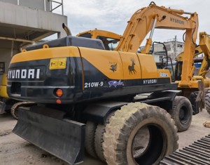 Excavadora HYUNDAI Usada de 20 Toneladas, Máquina Excavadora para Construcción 150LC 210W-7 220W-7 210W-9, Excavadora ORIGINAL Usada - Product Image 3