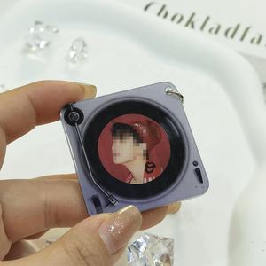 Chine Top Fabricant Diy Personnalisé Personnalisé Uv Impression Photo Nfc Carré Instagram Mini <span class=keywords><strong>Kpop</strong></span> Album Cd Boîte Acrylique Porte-clés - Product Image 3