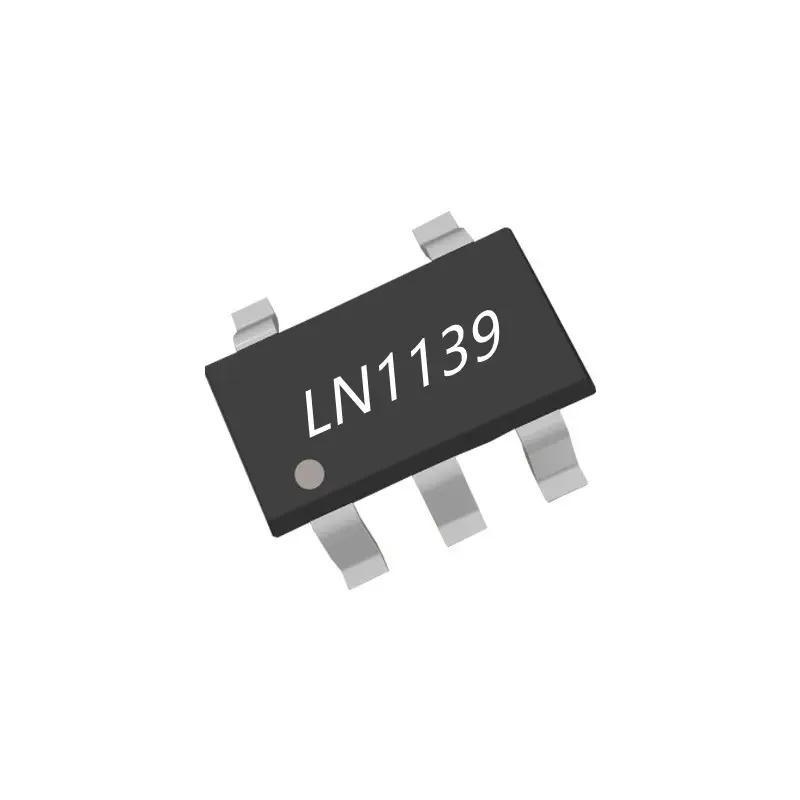 Factory supply 300mA 55DK low dropout programmable output CMOS voltage regulators chips ic LN1139BAMR-G SOT23-5L