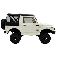 Camion RC 4x4 Crawler convertible Jimny WPL C74-1 à l'échelle 1/10, modèle professionnel de qualité hobby pour garçons