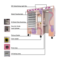 Máquina Expendedora de Belleza con Impresora 3D para Arte de Uñas, Pantalla Táctil, Múltiples Opciones de Pago y Gestión Basada en la Nube