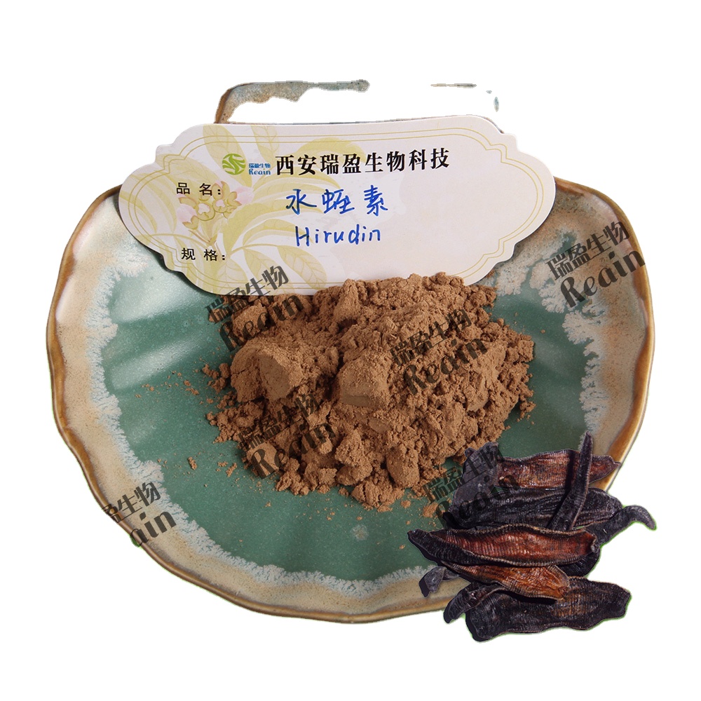 Порошок Hirudin cas 113274-56-9 экстракт пиявки 800IU/G Hirudin