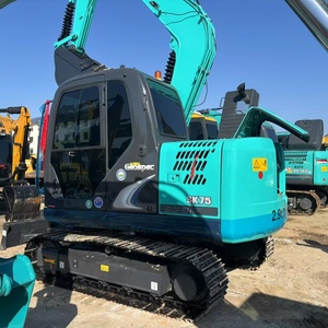 Mini-excavatrice sur chenilles d'occasion Kobelco SK75, faible nombre d'heures, matériel d'occasion du Japon, Kobelco SK200 60 75 130 135 140 210 350 - Product Image 2