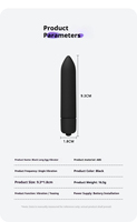 10-Gang Mini-Bullet-Vibrator - USB-Aufladbar Wasserdichter Klitoris-, G-Punkt- und Vaginal-Massager für Frauen |   Großhandel