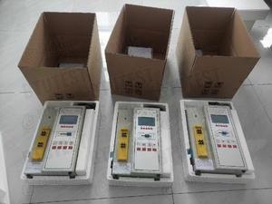 Appareil manuel de mesure de la perméabilité à l'air Blaine pour testeur de surface spécifique, manomètre en U, disque perforé et piston ASTM - Product Image 2
