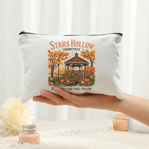 Bolsa de Maquillaje Estilo Vintage Luke's Diner con Cierre, Decoraciones para Despedida de Soltera, Regalos de Boda y Compromiso, Fiesta de Despedida de Soltera - Product Image 4