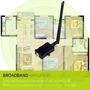 Bộ Khuếch Đại Tín Hiệu Wifi Không Dây Công Suất Cao 4W Bộ Khuếch Đại WiFi Cho Bộ Định Tuyến Băng Thông Rộng 2.4Ghz 802.11n - Product Image 4