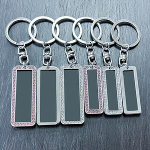 Llavero solar personalizado con logotipo grabado a láser, llavero con luz LED para matrícula de coche, llavero con placa de energía, venta al por mayor - Product Image 3