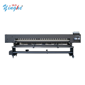YH 3200C Industrial Digital Inkjet Large Format Printer XP600/I3200 Eco Solvent Printer Banner Tarpaulin Vinyl Printing Machine - Product Image 4
