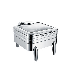 2024, venta al por mayor, 5 estrellas, hotel, <span class=keywords><strong>restaurante</strong></span>, plato de cocina, calentador de comida, buffet de frotamiento, equipo de plata de acero inoxidable, plato de frotamiento - Product Image 2