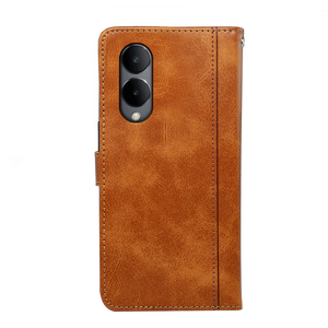 Funda de teléfono de cuero tipo billetera de lujo para <span class=keywords><strong>Vivo</strong></span> Y27 S17 Y36 Y78 V27 Pro Y02S Y55 Y75 IQOO Z8 Neo8 Flip Cover - Product Image 4
