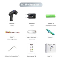 Système de radiocommande RadioLink RC8P 8 canaux avec écran LCD couleur et messages vocaux pour voiture RC, crawler, camion, bateau