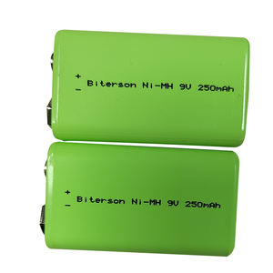 OEM Заводская пользовательская перезаряжаемая батарея 9 В Ni-MH 250 мАч 250 мАч никель-металлогидридная батарея - Product Image 4