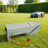 Batterie LiFePO4 48V 60Ah pour tondeuse à gazon, batterie lithium-ion haute puissance, étanche, sûre, charge rapide, vente en gros d'usine, OEM, ODM