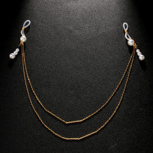 Catena per il Corpo con Ciondolo a Perla Esplosiva, Catena per Capezzoli Classica e Sexy, Accessorio per Feste in Discoteca in Lega con Pietra Naturale - Product Image 4