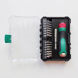 Screwdriver Bit Set 30 Piece Crv Steel Multi Functional Ratchet Tool Kit For Home Use - Product Image 3