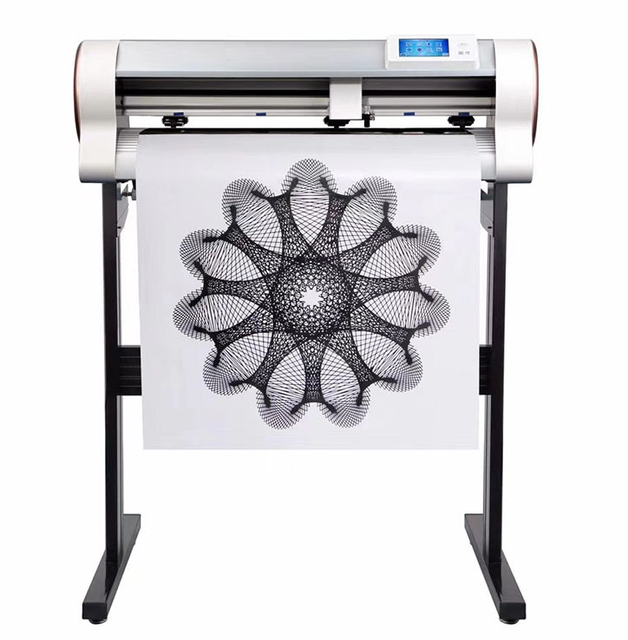 New Super Cheap Chinese Automatic USB Driver 60W Single Color 500-750g Pressure Plotter Machine Cutter for Vinyl Cutting
