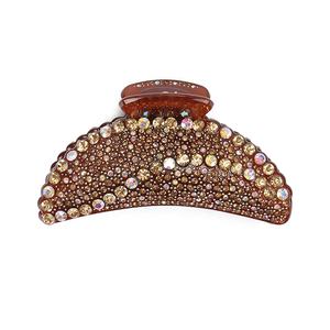 فاخر كامل حجر الراين كبيرة مشبك شعر كليب المرأة إكسسوارات الشعر كامل AB الأبيض النمساوية حجر الراين الشعر مجوهرات - Product Image 5