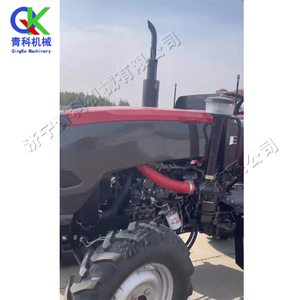120 cavalli per serre frutteto rotativo trattore agricolo a ruote aratura diserbo semina siccità e acqua - Product Image 4