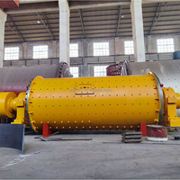 Molino de Bolas Seco Industrial de Gran Capacidad con Motor de Corriente Alterna para Molienda de Minerales de Alta Producción