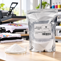 Poudre de TPU thermofusible pour impression DTF sur T-shirts, sweats à capuche et vêtements de sport